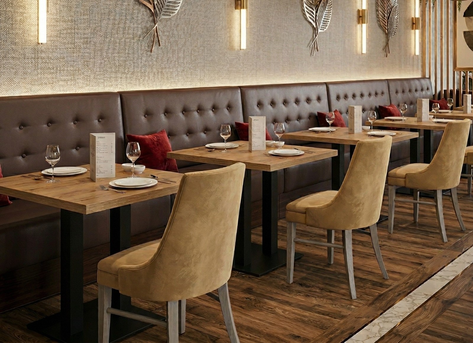 Dinerbank Lagarto Holz